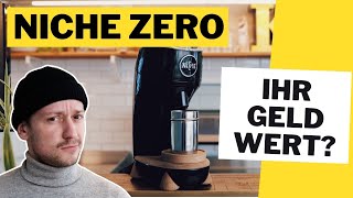 DER NICHE ZERO Kaffee Mühlen Test  100ige Kaufempfehlung aber €€€ [upl. by Naujtna]