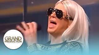 Jelena Karleusa i Andreana Cekic  Splet pesama LIVE  GK  TV Grand 09112015 [upl. by Adieno625]