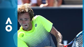 Thanasi Kokkinakis v Daniil Medvedev match highlights 1R  Australian Open 2018 [upl. by Sigfried]