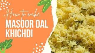 Hyderabadi masoordal khichdi recipekhichdi recipe in TeluguShivas kitchen [upl. by Bessie746]