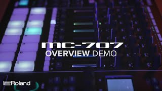 Roland MC707 GROOVEBOX Overview [upl. by Amato]