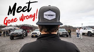 Tennessee Toyota Tacoma Meet up  GONE WRONG  We got kicked out [upl. by Acirret]