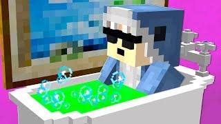 Minecraft  5 SECRETS ABOUT SHARK [upl. by Suolhcin]