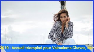 Miss France 2019  Accueil triomphal pour Vaimalama Chaves de retour à Tahiti [upl. by Fidele]