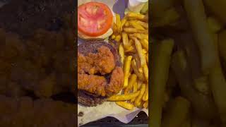 5 star Hungry man burger Lollygaggers sports pub amp grill Wildwood FL [upl. by Brady654]