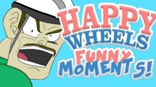 HAPPY WHEELS  FUNNY MOMENTS MONTAGE 3 [upl. by Merril]