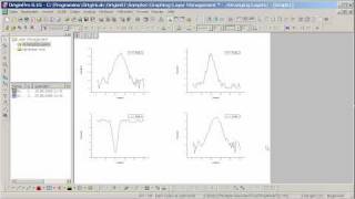 OriginLab® Origin Zusammenfügen und Anordnen von Diagrammen Teil2 [upl. by Asenad]