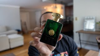 Amouage Epic Man The Ultimate Green Fragrance First Impressions [upl. by Adyam]