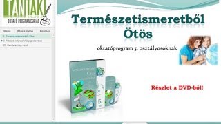 Természetismeret 5 Tantaki Oktatóprogram [upl. by Relluf]