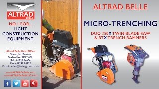 Altrad Belle  MicroTrenching [upl. by Enelime494]