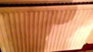 How to remove an airlock from a radiator on microbore pipework [upl. by Aitam]