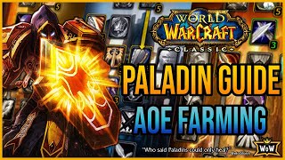 Paladin AOE Farming Build A Complete Guide For Going Against The Stigma  Classic WoW [upl. by Waldron829]