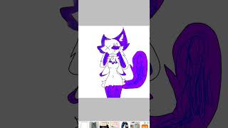 kittydog oc Hybrid cred to KittydogCrystal [upl. by Ahsilla]