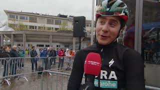 Cian Uijtdebroeks  Interview at the start  Stage 4  Tour de Romandie 2023 [upl. by Nickola121]