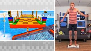 Wii Fit U  Ultimate Obstacle Course Beginner Gameplay [upl. by Inuat317]