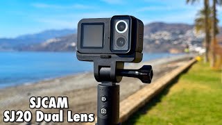 SJCAM SJ20 Dual Lens Action Camera Review amp Test [upl. by Arten]