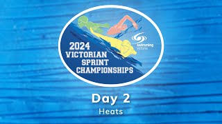 2024 Victorian Sprint Championships  Day 2 Heats [upl. by Ivana542]