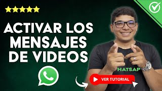 Cómo ACTIVAR los MENSAJES de VIDEO en WhatsApp  🎥​ Nueva Función de WhatsApp 🎥 [upl. by Hole]