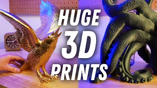 Awesome 3D Printed things on the HUGE Elegoo Neptune 4 MAX 3D Printer [upl. by Irisa]