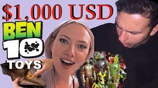 1K USD RARE BEN 10 FIGURES BOX  ABRIENDO 21000 MXN EN FIGURAS RARAS DE BEN10 ENGLISH amp ESPAÑOL [upl. by Plossl]