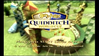 Harry Potter Quidditch World Cup  Gameplay PS2 [upl. by Noskcaj410]