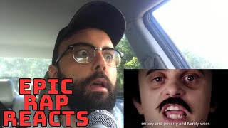 Epic Rap Battles Of History  Stephen King vs Edgar Allan Poe REACTION [upl. by Sihtam]