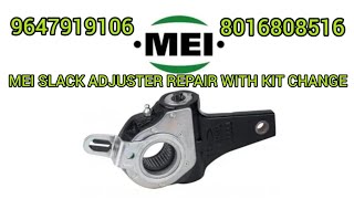 MEI Slack Adjuster Repair With kit change ll Work Vedio ll D Mechanical Technologi ll [upl. by Lammaj]