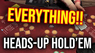 HEADS UP HOLDEM POKER GOT IT ALL [upl. by Noonan]