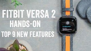 Fitbit Versa 2 vs Versa 4 Fitness Smartwatch • specs comparison [upl. by Aonian]