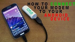 HOW TO CONNECT YOUR USB INTERNET MODEM TO YOUR ANDROID DEVICE  PPP WIDGET 2  DIGI MOBIL NET [upl. by Giwdul]