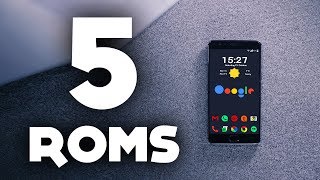 Top 5 BEST Android Custom ROMS  Flasholic Special [upl. by Grail]