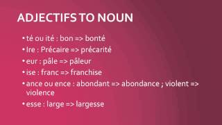 DELF B1  B2  La nominalisation in French  French lessons Online  Französisch [upl. by Eilhsa]