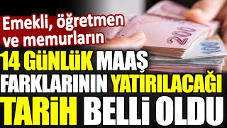 Maaş Farkı Neden Yatmadı Öğretmen Polis Hemşire 14  15 Günlük Maaş Farkı Neden Yatmadı [upl. by Keely211]