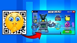 FREE SKIN AND GİFTS QR CODE 🎁 MEGA BOX amp POWER MEAL OPEN 🥳 BRAWL STARS NEW UPDATE [upl. by Delsman411]