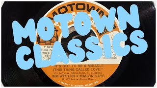 Classic Soul Motown 45 Vinyl Kim Weston amp Marvin Gaye Its Got To Be A Miracle Vintage 70s music [upl. by Blisse]