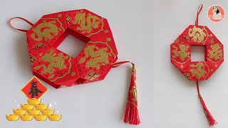 CNY hongbao 🧧 lantern  Angbao lantern for Chinese new year [upl. by Edyak875]