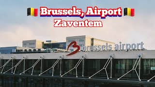 BRUSSELS AIRPORT BRU ZAVENTEM AIRPORT 🇧🇪Drive Thru back home [upl. by Theis]