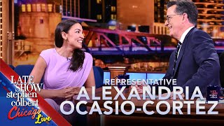 quotIts Not Science Fiction Anymore We Will Have The First Woman Presidentquot  Rep OcasioCortez [upl. by Trever]