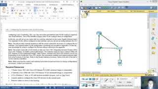 6324  5124 Lab  Configuring PerInterface InterVLAN Routing [upl. by Mcnamee]