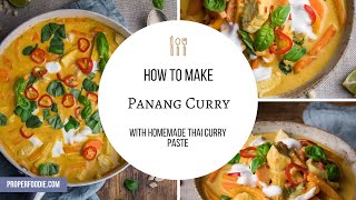 Chicken panang curry recipe [upl. by Akihsat]