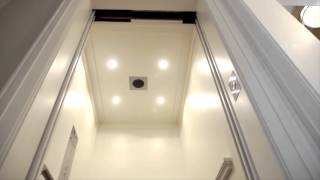 Home Elevator Automatic Slim Doors  Savaria Mobility Products [upl. by Aokek]