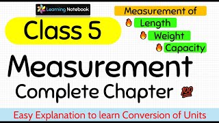 Math 5 Volume and Unit of Measure and Conversion [upl. by Rodgers]