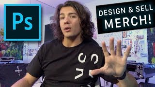 5 Easy Steps to Design and Sell Custom Merchandise [upl. by Ddene]