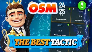 THE NEW BEST OSM TACTIC 2324  WIN 9332 IN ALL YOUR MATCHES  OSM PRO [upl. by Aicylla542]