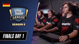 Farming Simulator League Season 2 Finals  Tag 1 [upl. by Elletnuahs]