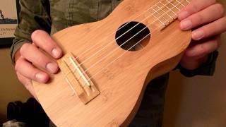 UKE Republic Demo  Paulele Bamboo Soprano Ukulele  New Bridge [upl. by Valeria]