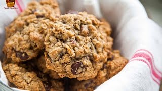 Oatmeal Cookie Recipe  Crispy Oatmeal Cookies Quick Oats Recipe [upl. by Scammon556]