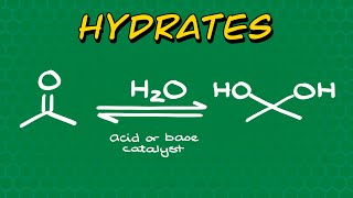 Formation of Hydrates from Carbonyls [upl. by Guinn586]