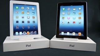 Apple iPad 3 ATampT amp Verizon Unboxing and Demo [upl. by Ibbison]