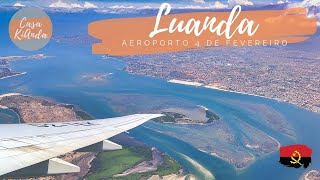 🇦🇴 Aeroporto Internacional de Luanda Angola  4 de Fevereiro e Férias ❤ [upl. by Urial]